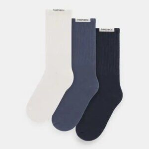 Madhappy Cotton Crew Socks 3-pack